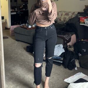 Abercrombie Curve Love Mom Jeans (0)25R